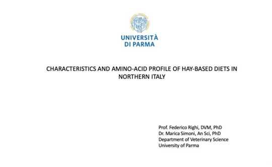 chraracteristics and amino-acid profile